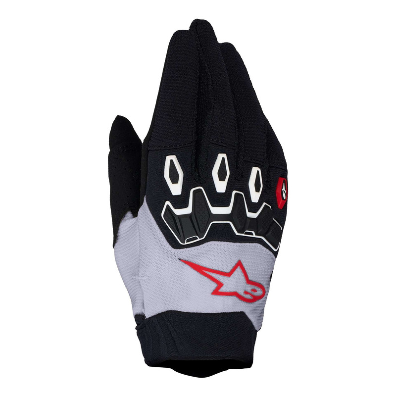 Gants cross enfant Alpinestars Youth Full Bore V2 black/light lilac
