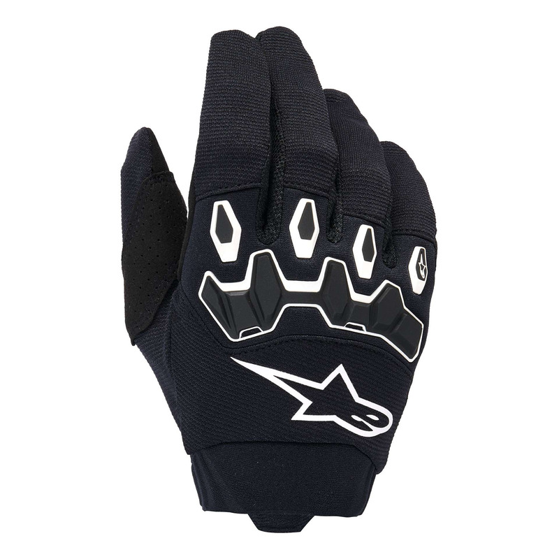 Gants cross enfant Alpinestars Youth & Kids Full Bore V2 black/white-