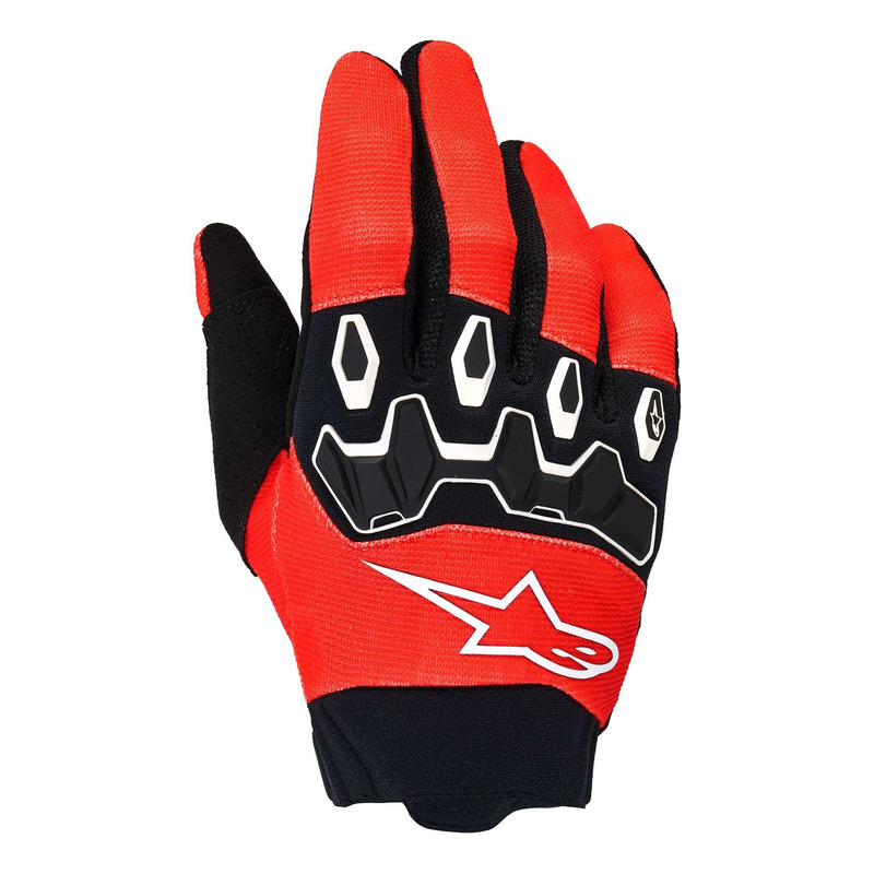 Gants cross enfant Alpinestars Youth & Kids Full Bore V2 bright red/black