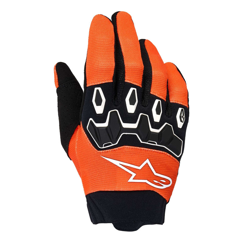 Gants cross enfant Alpinestars Youth & Kids Full Bore V2 orange/white/