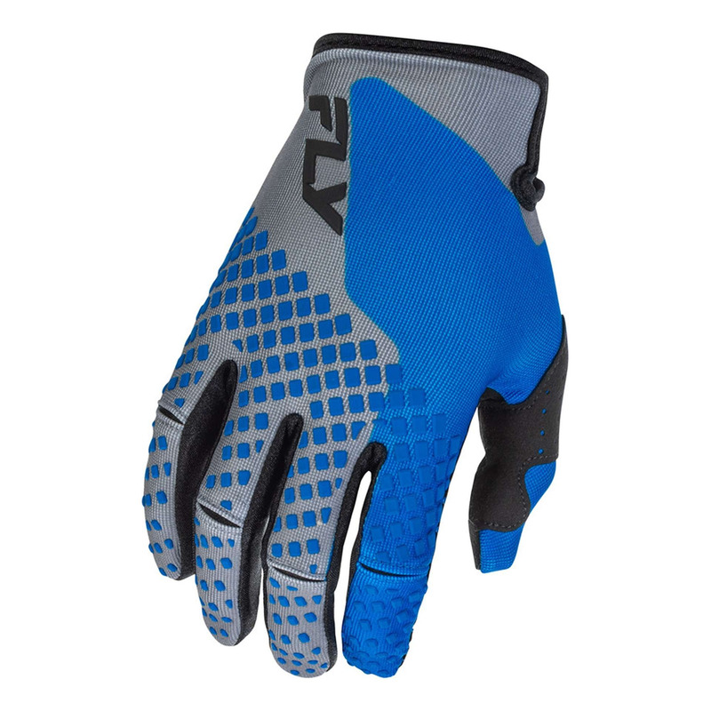 Gants cross enfant Fly Racing Youth Kinetic blue/grey/black