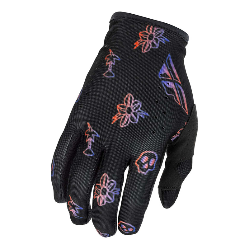Gants cross enfant Fly Racing Youth Lite Outline SE /red/purple-