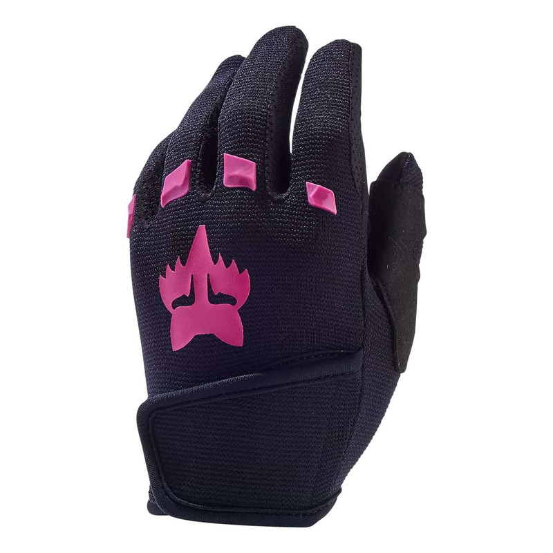Gants cross enfant Fox Racing Kids Dirtpaw black/pink-
