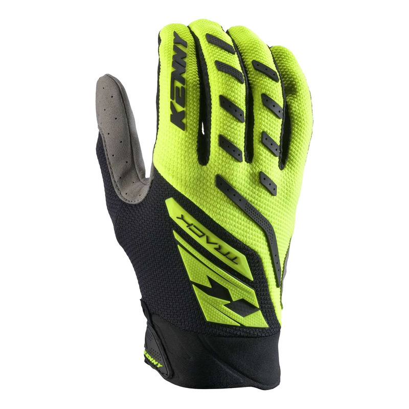 Gants cross enfant Kenny Kid Track neon yellow