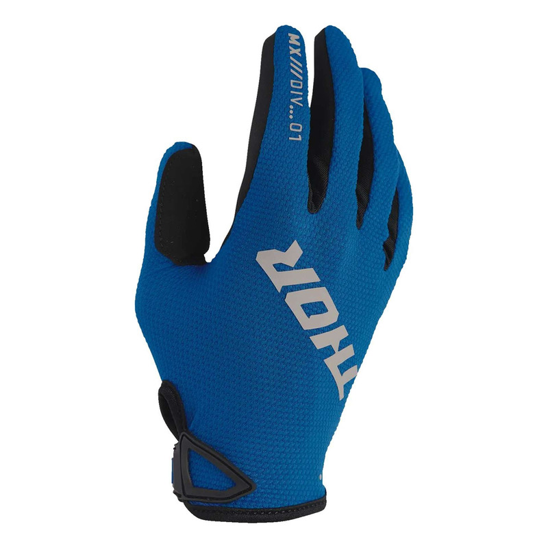 Gants cross enfant Thor Youth Ridemode Static blue