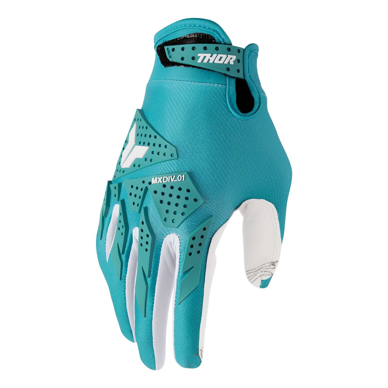 Gants cross femme Thor Launchmode XP aqua