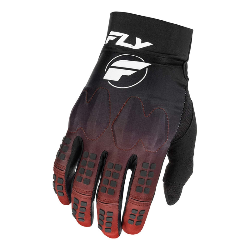 Gants cross Fly Racing Evolution DST red/black/grey- S