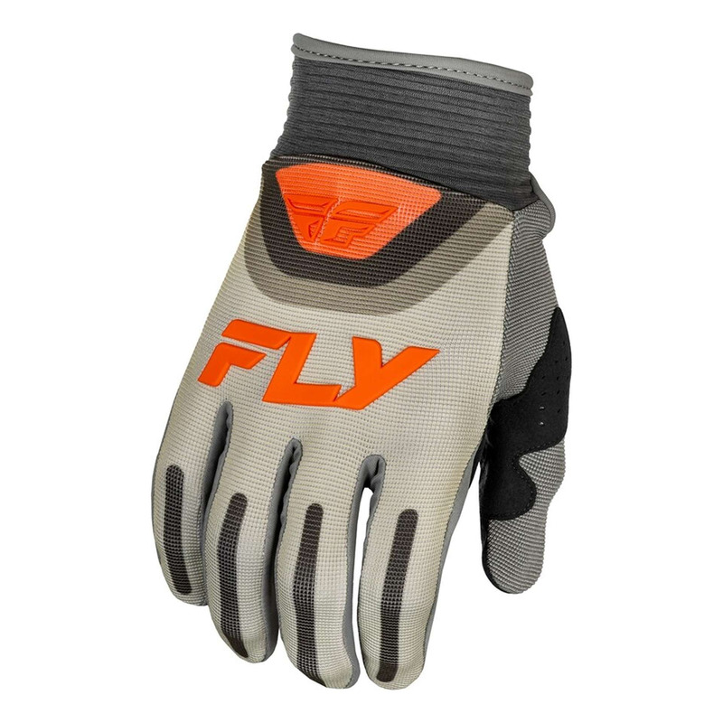 Gants cross Fly Racing F-16 gris/orange