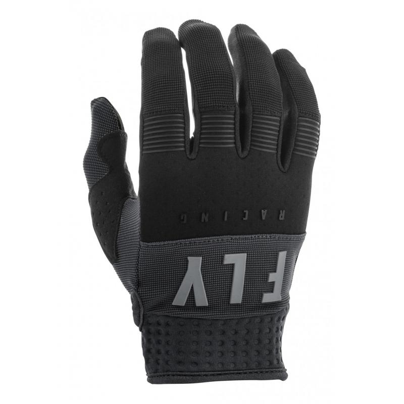 Gants cross Fly Racing F-16 noir/gris- 3XL/13