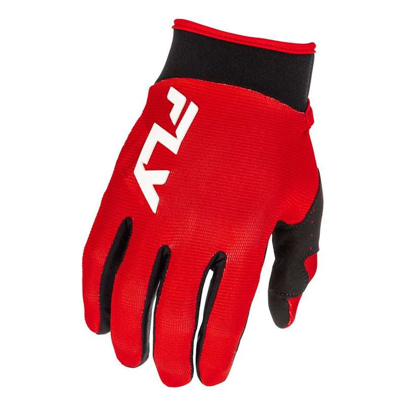 Gants cross Fly Racing F-16 red//white