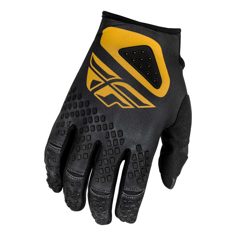 Gants cross Fly Racing Kinetic Center noir/or