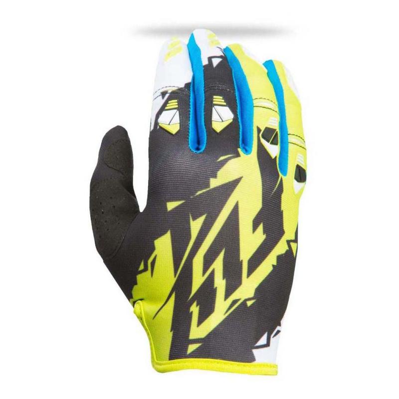 Gants cross Fly Racing Kinetic jaune/noir- XL-11