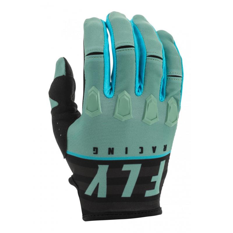 Gants cross Fly Racing Kinetic K120 sage green/noir- XS/7