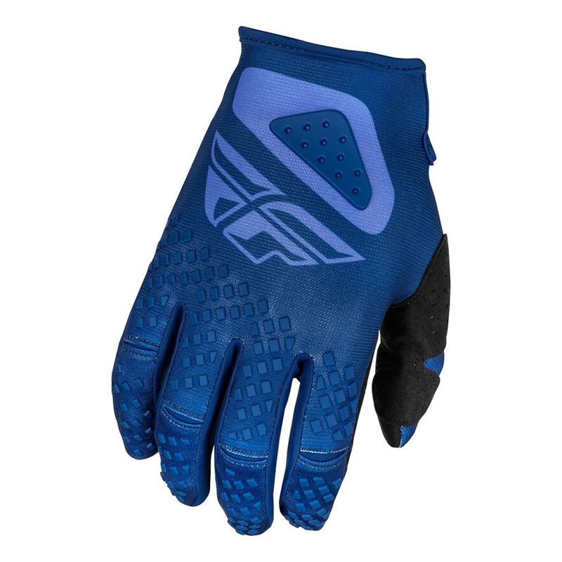 Gants cross Fly Racing Kinetic Sym ultramarine/bleu foncé
