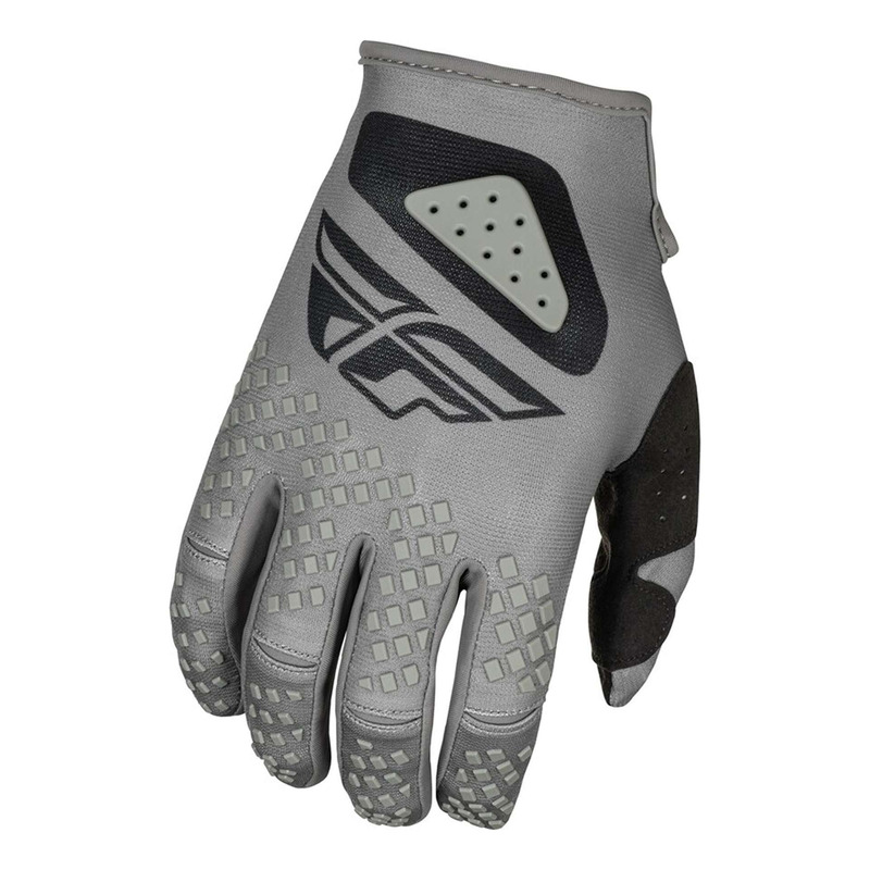 Gants cross Fly Racing Kinetic Sym gris/noir
