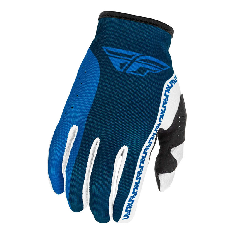 Gants cross Fly Racing Lite blue/white