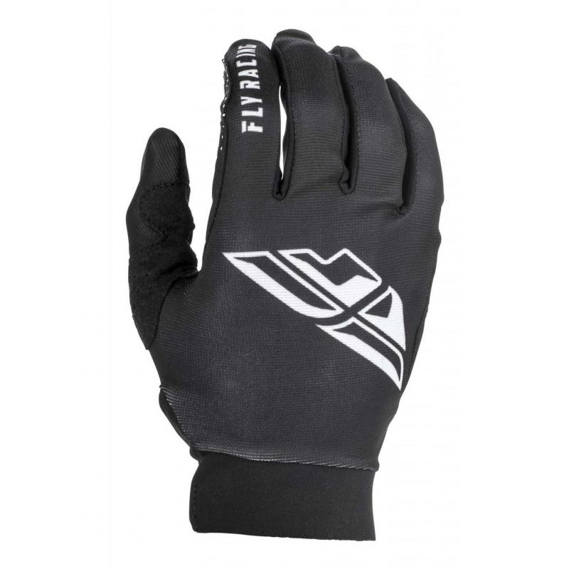 Gants cross Fly Racing Pro Lite noir/blanc- S-8