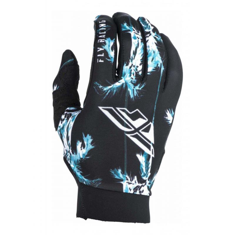 Gants cross Fly Racing Pro Lite Paradise Teal noir- XS-7