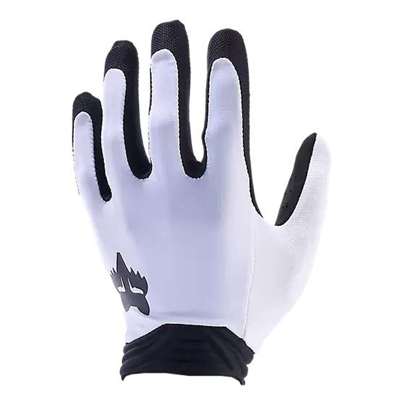 Gants cross Fox Racing Airline white