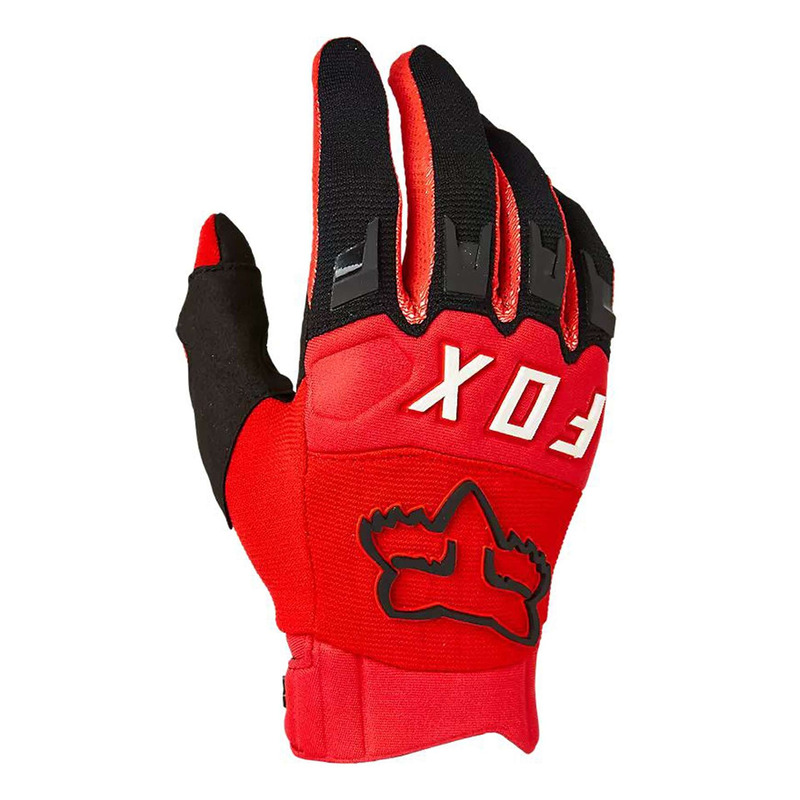 Gants cross Fox Racing Dirtpaw red fluo