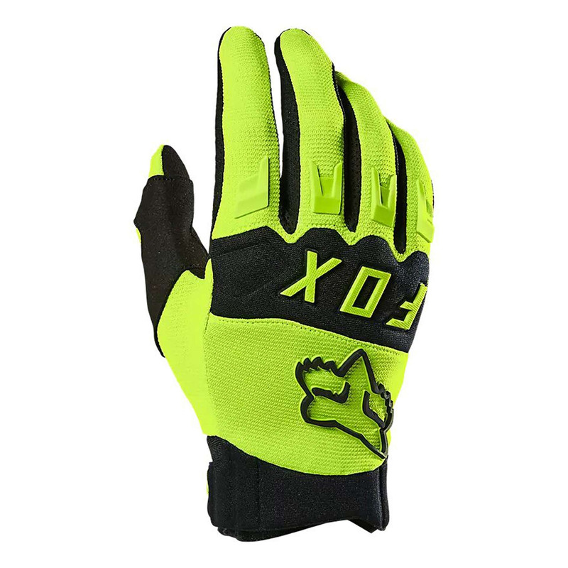 Gants cross Fox Racing Dirtpaw yellow fluo