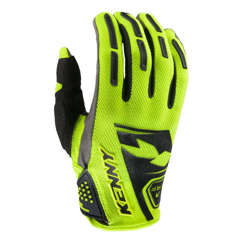 Gants cross Kenny Performance neon yellow- 7