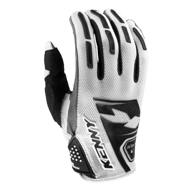 Gants cross Kenny Performance white- 7