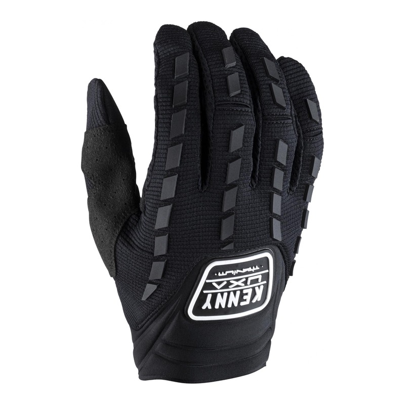 Gants cross Kenny Titanium noir 2022- 7