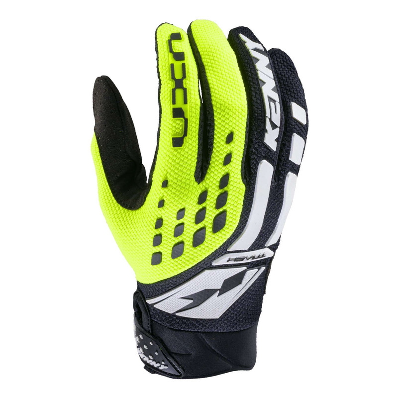Gants cross Kenny Track neon yellow- 7