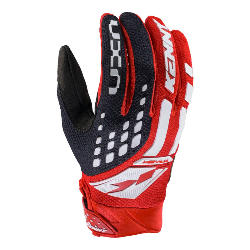 Gants cross Kenny Track red