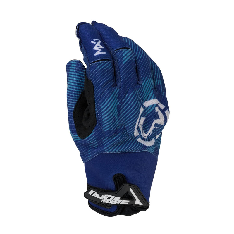 Gants cross Moose Racing MX1 blue- XL