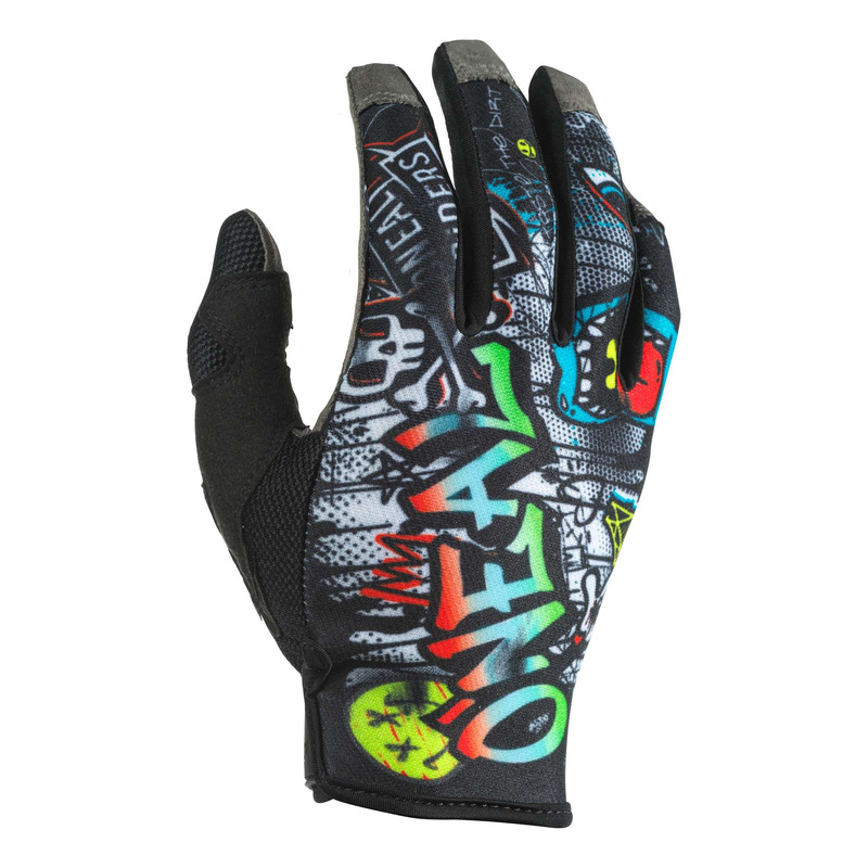 Gants cross O’Neal Mayhem Rancid V.24 noir/blanc