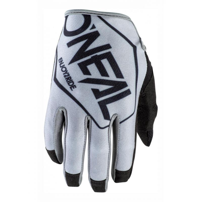 Gants cross O'Neal Mayhem Rider gris/noir- S