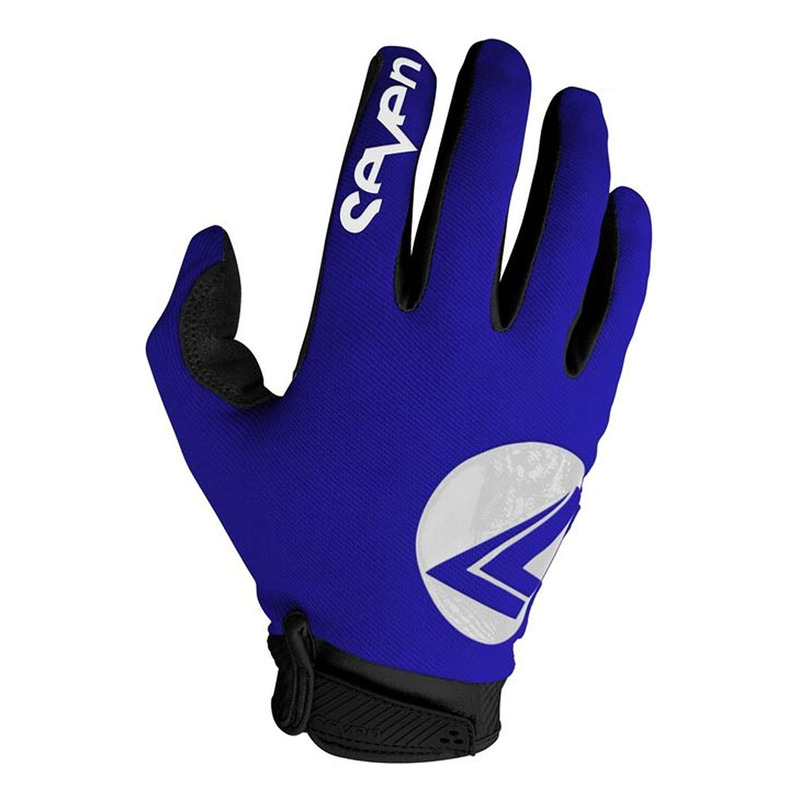 Gants cross Seven Annex 7 Dot bleu