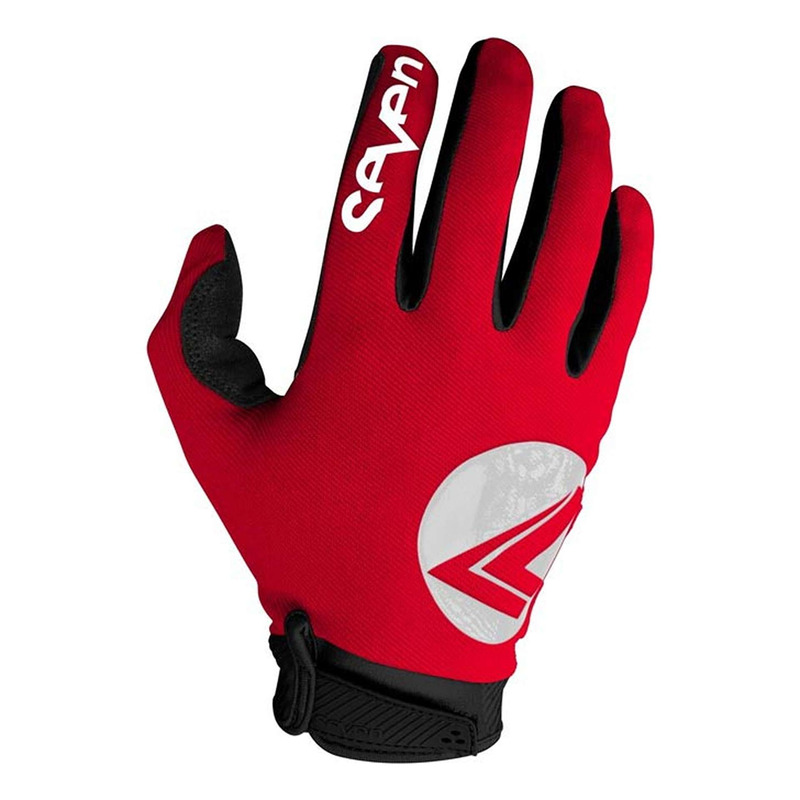 Gants cross Seven Annex 7 Dot rouge