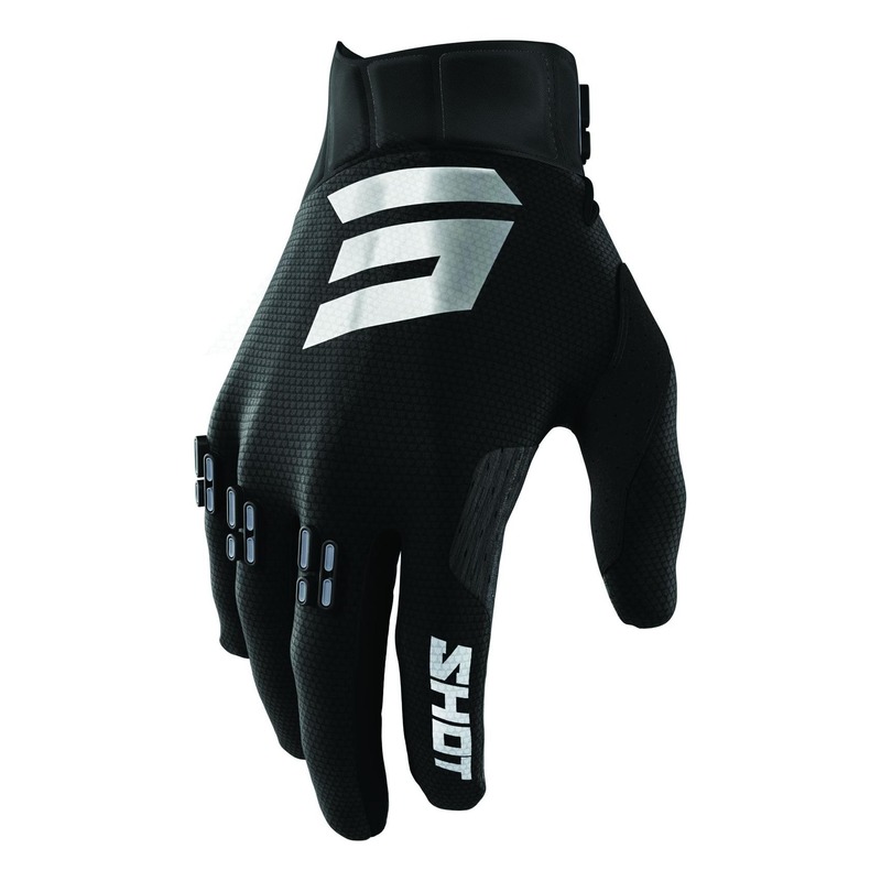 Gants cross Shot Aerolite Airflow noir- 8