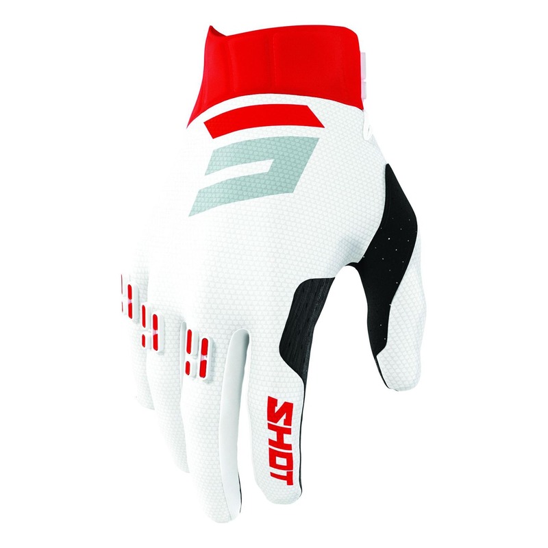 Gants cross Shot Aerolite Airflow rouge- 8