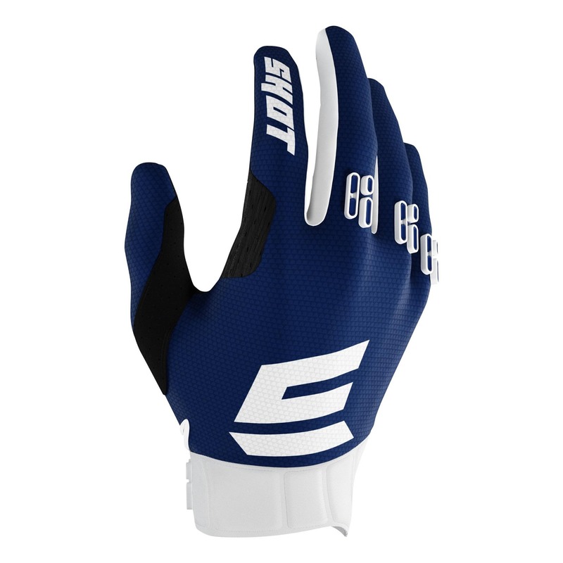 Gants cross Shot Aerolite Gradient bleu/blanc- 8