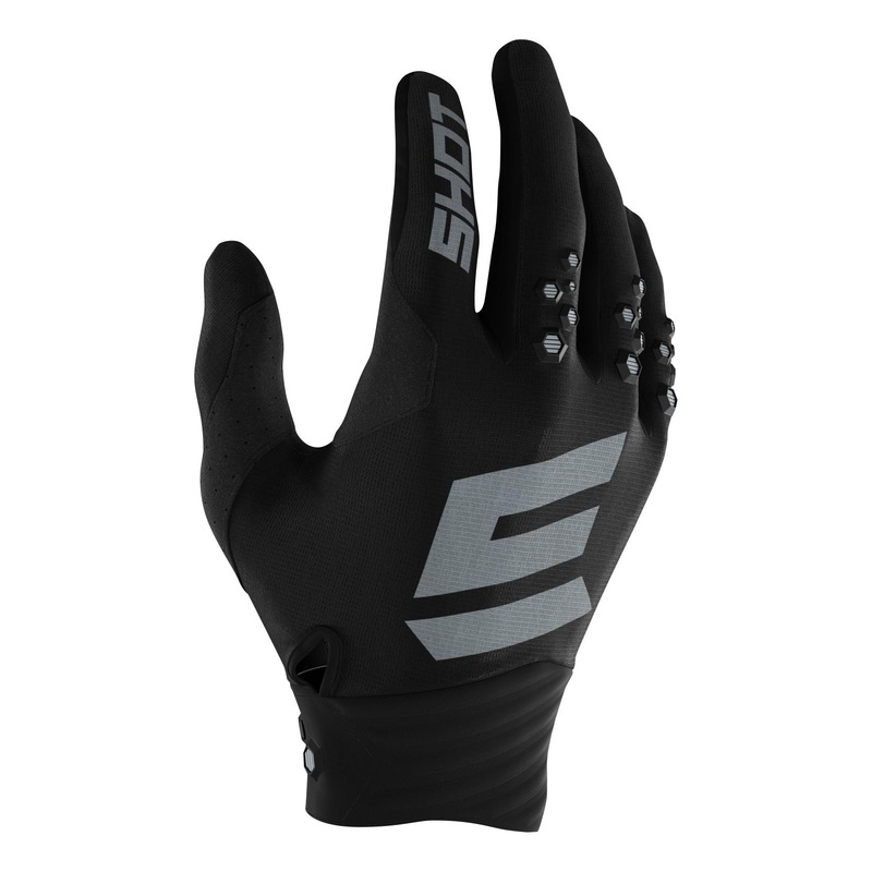Gants cross Shot Contact noir/gris- 8