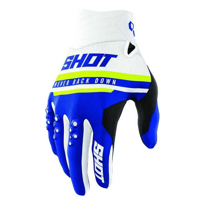 Gants cross Shot Contact Shining navy- 8