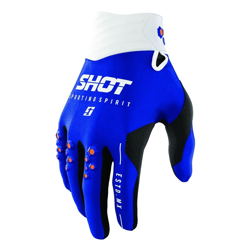 Gants cross Shot Contact Spirit navy- 8
