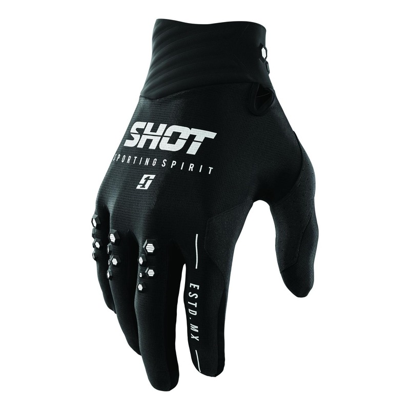 Gants cross Shot Contact Spirit noir- 8