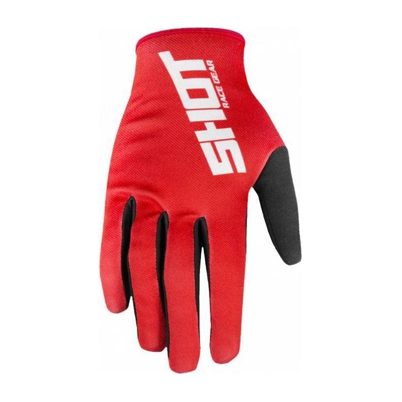 Gants cross Shot Devo Raw rouge- 8