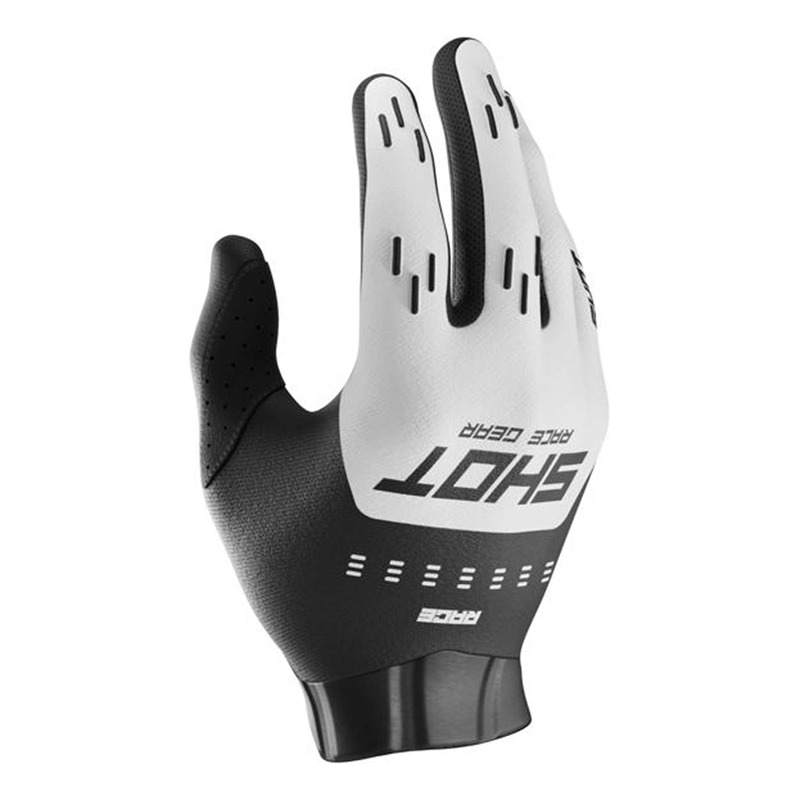 Gants cross Shot Race Evo white- 8