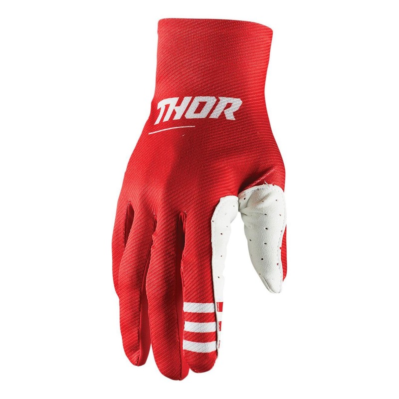 Gants cross Thor Agile plus rouge- 2XL