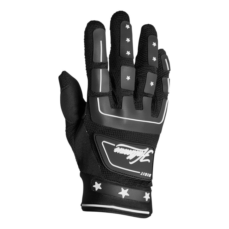 Gants cross Thor Hallman Digit noir/blanc- XS