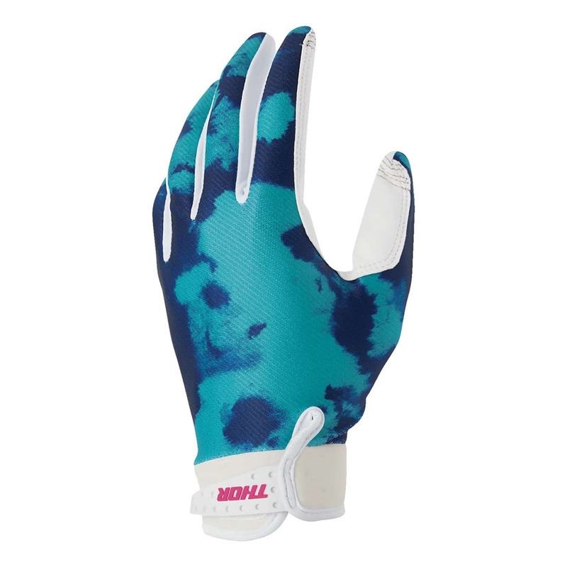 Gants cross Thor Launchmode bleach white/aqua