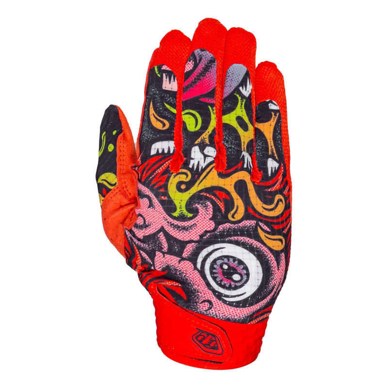Gants cross Troy Lee Designs Air BigFoot rouge/navy