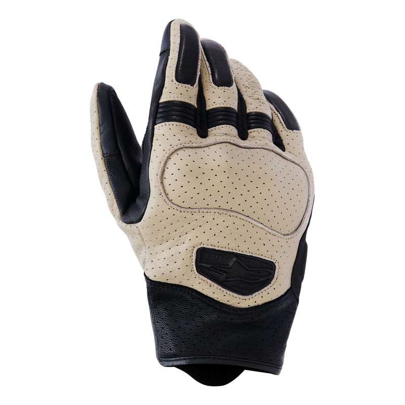Gants cuir Alpinestars Mustang V3 aluminum black