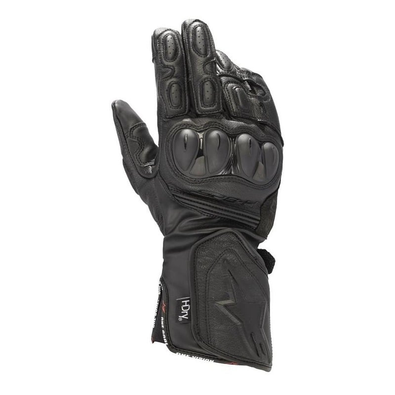 Gants cuir Alpinestars SP-8 Hdry® noir/noir